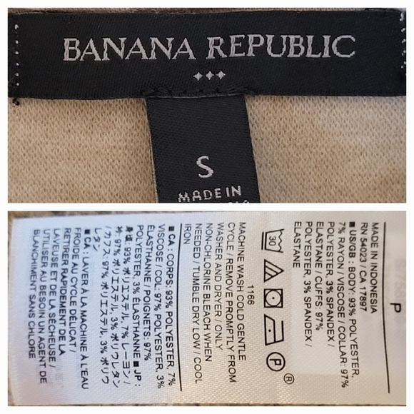 new!BANANA REPUBLIC fine structured ribknit turtleneck special split cuff detail - Picture 12 of 17